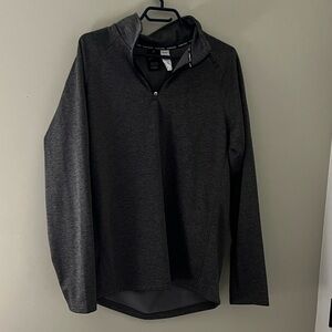 HEAD Men’s Quarter Zip Pullover Gray Performance Jacket Large